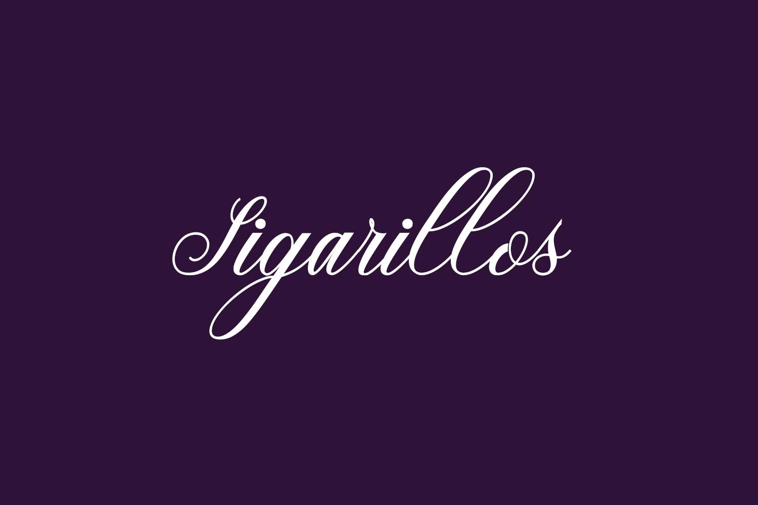 Sigarillos Free Font