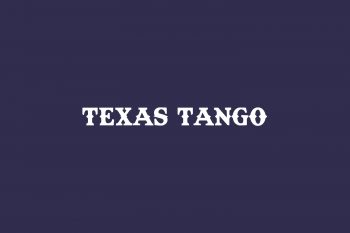 Texas Tango Free Font