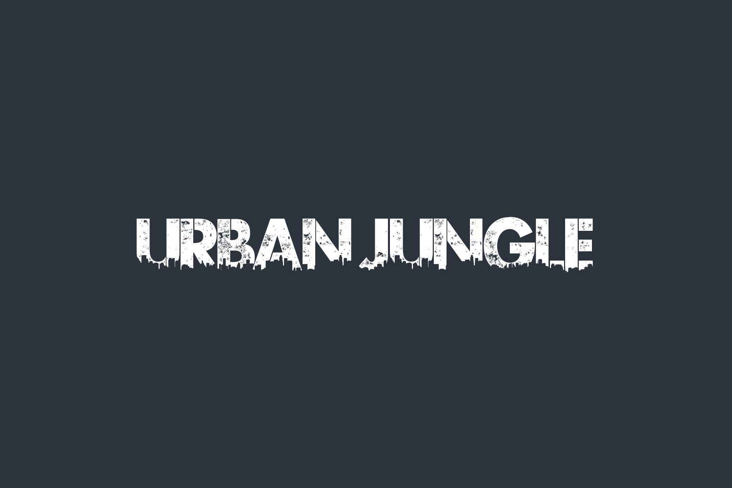 Urban Jungle Free Font