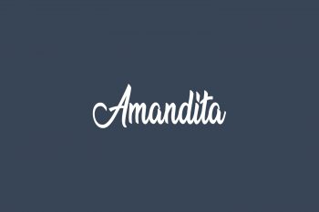 Amandita Free Font