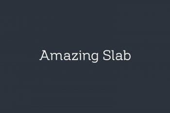 Amazing Slab Free Font