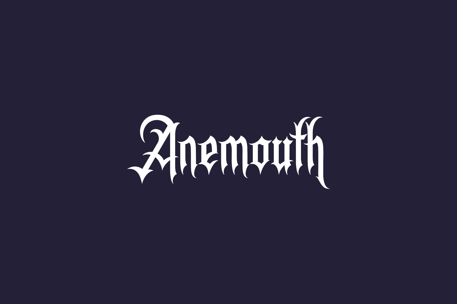 Anemouth Free Font