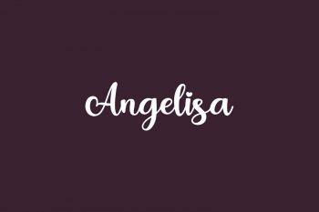 Angelisa Free Font