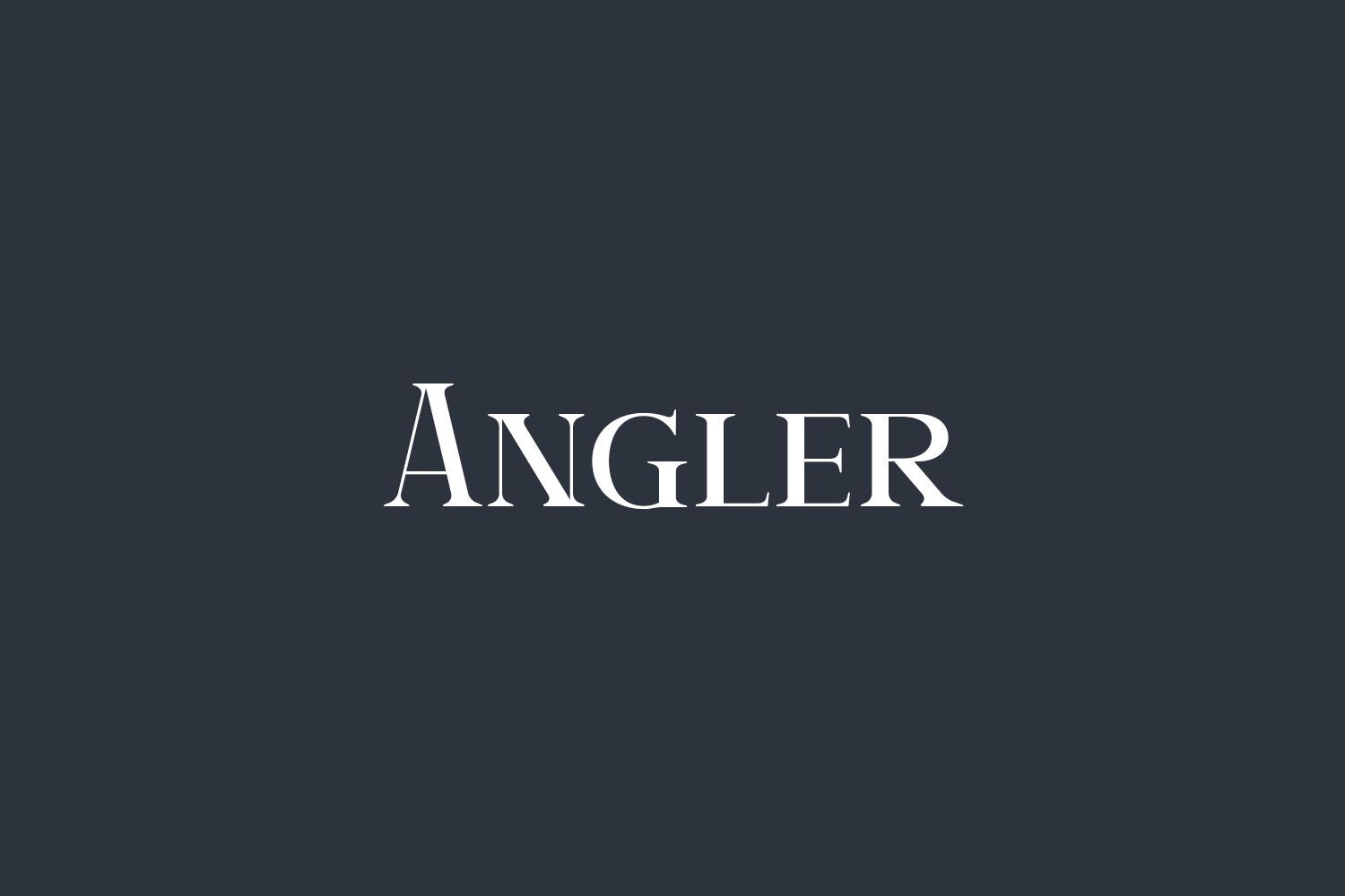 Angler Free Font