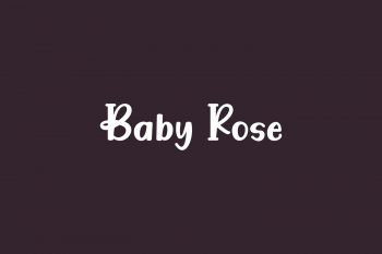 Baby Rose Free Font