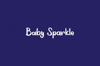 Baby Sparkle Free Font