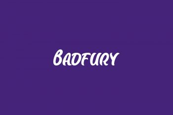 Badfury Free Font