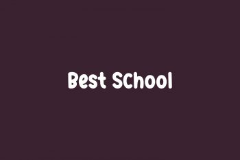 Best School Free Font