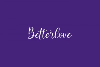 Betterlove Free Font