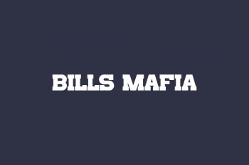 Bills Mafia Free Font