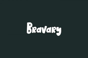 Bravary Free Font