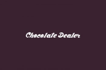 Chocolate Dealer Free Font