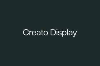 Creato Display Free Font