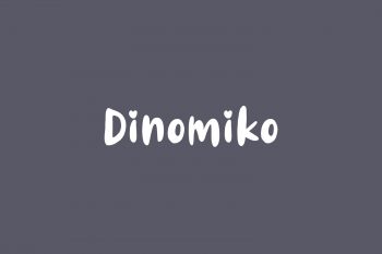 Dinomiko Free Font