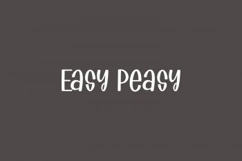 Easy Peasy Free Font