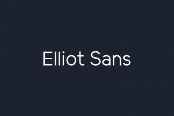 Elliot Sans Free Font