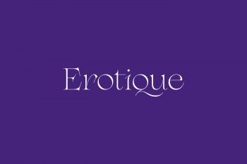 Erotique Free Font