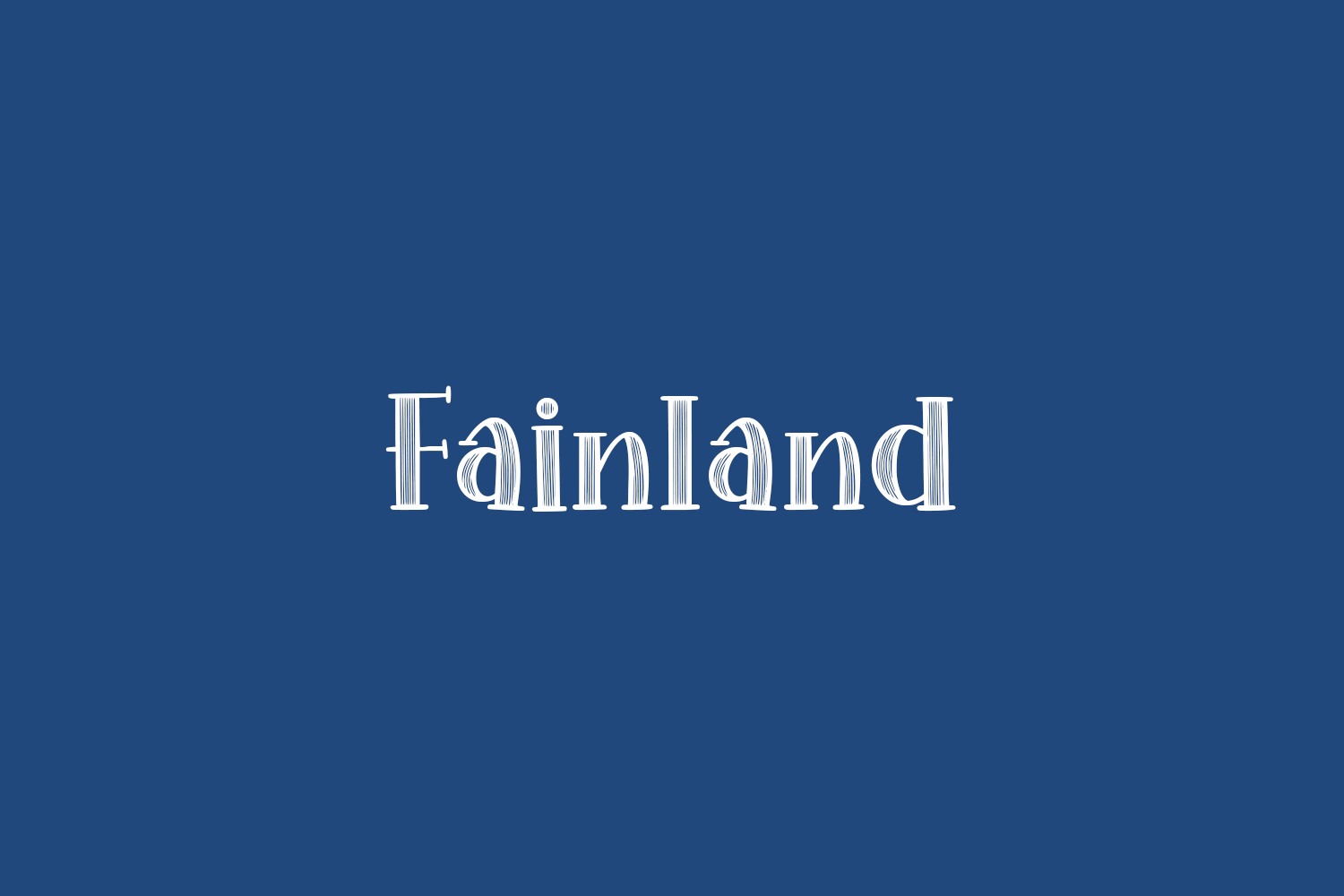 Fainland Free Font