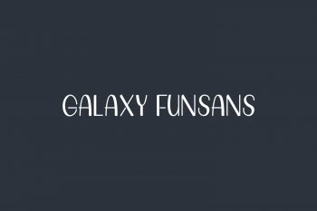 Galaxy Funsans Free Font