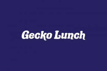 Gecko Lunch Free Font