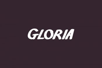 Gloria Free Font