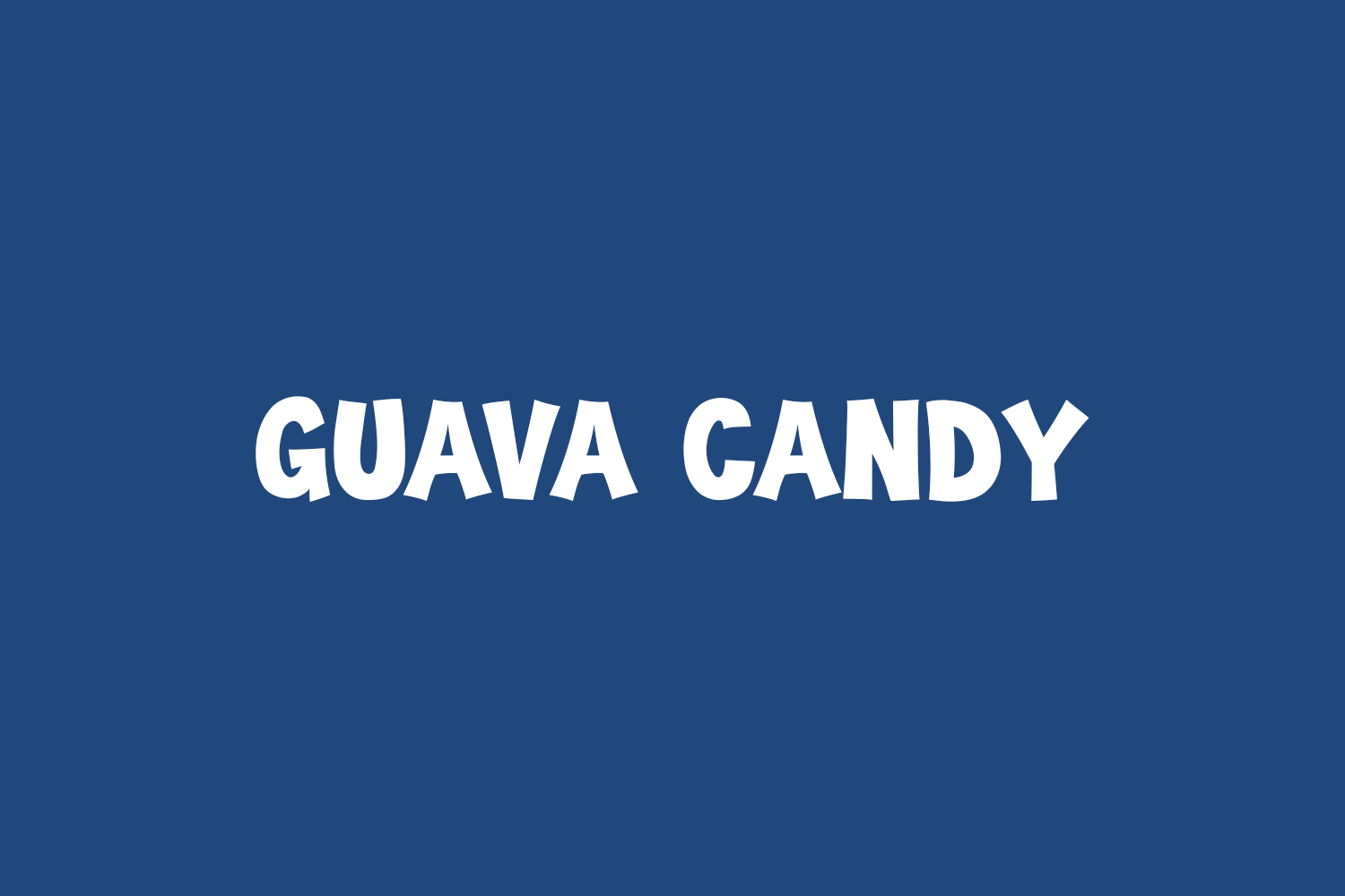 Guava Candy Free Font