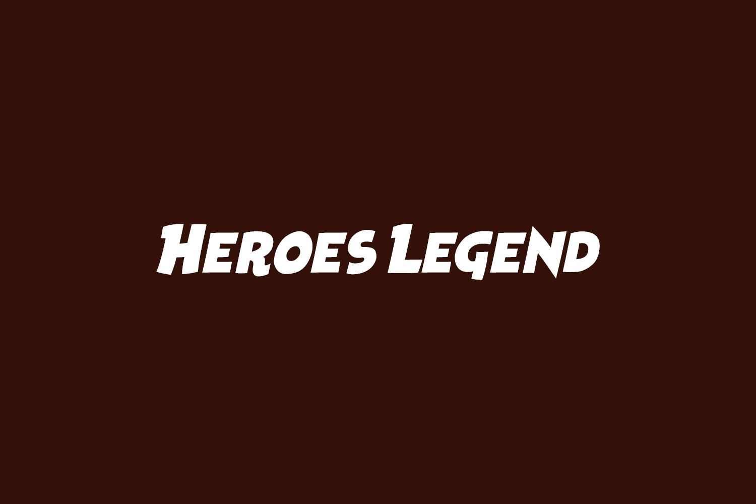 Heroes Legend Free Font