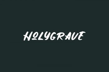 Holygrave Free Font