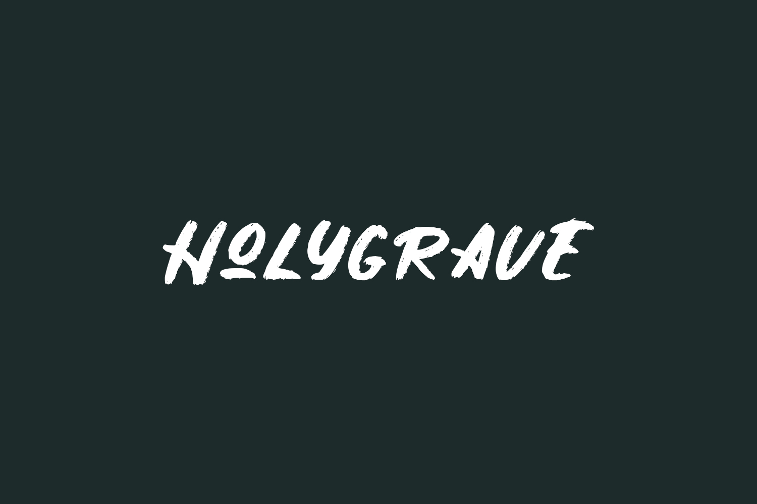 Holygrave Free Font