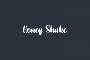 Honey Shake Free Font