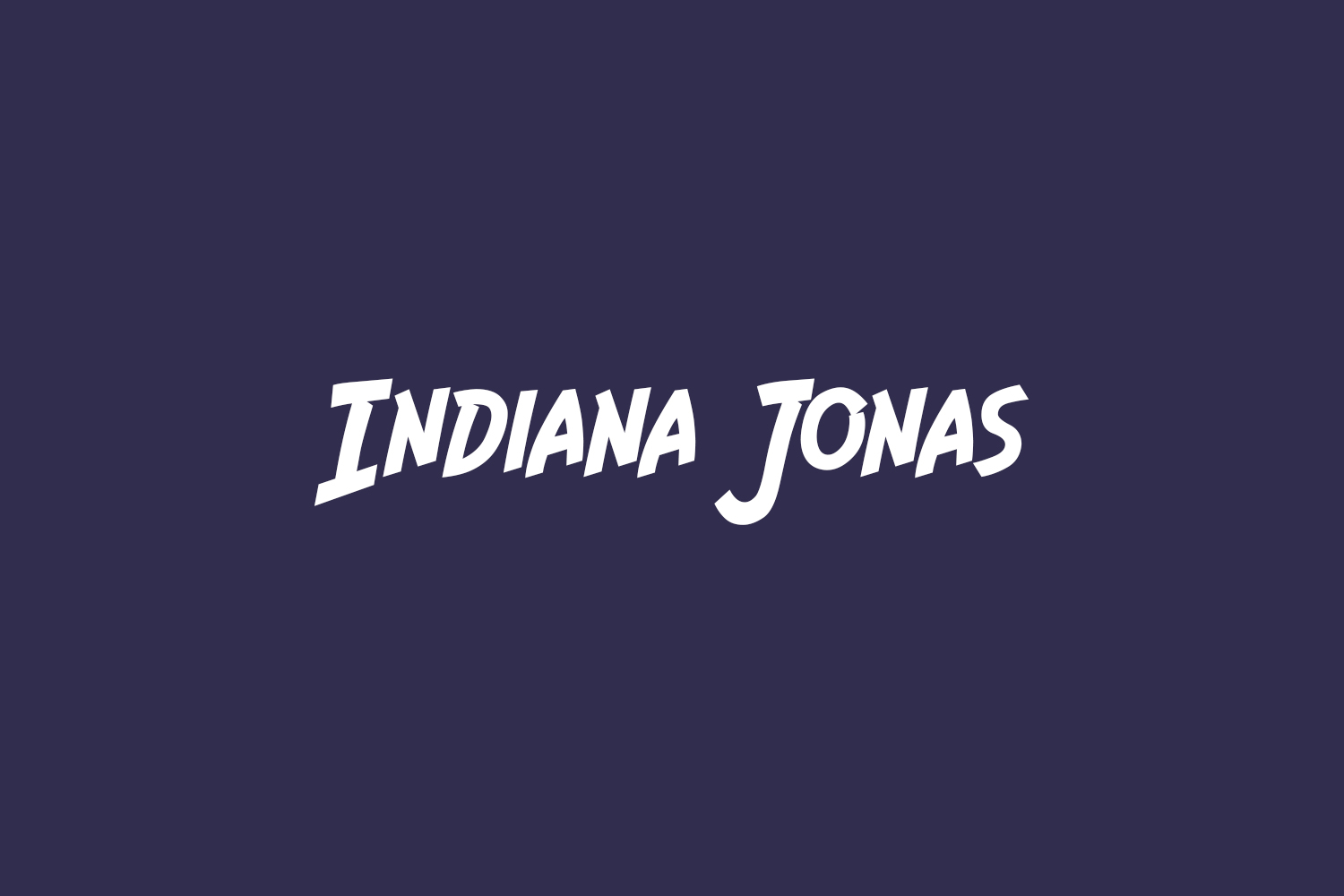 Indiana Jonas Free Font