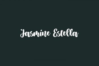 Jasmine Estella Free Font
