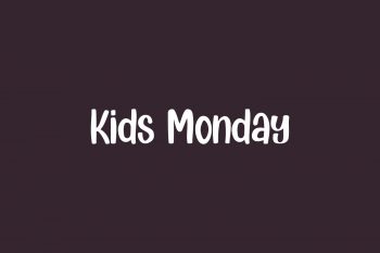 Kids Monday Free Font