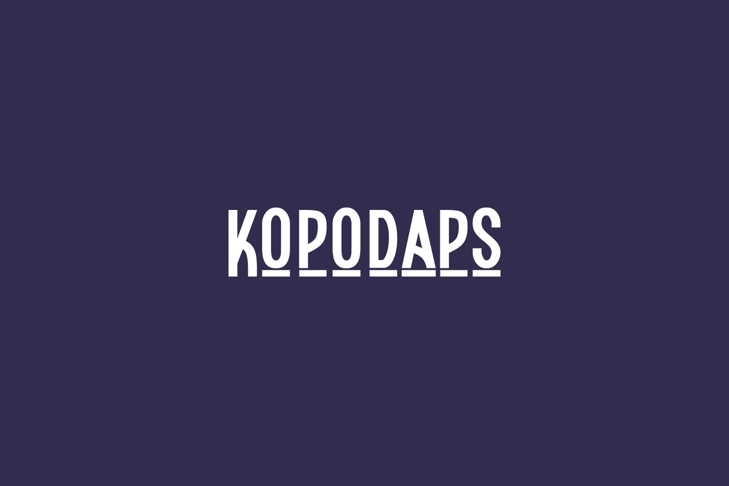 Kopodaps Free Font