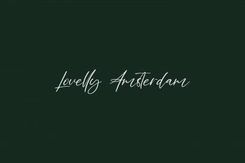 Lovelly Amsterdam Free Font