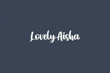 Lovely Aisha Free Font