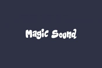 Magic Sound Free Font