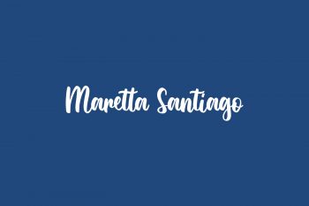 Maretta Santiago Free Font