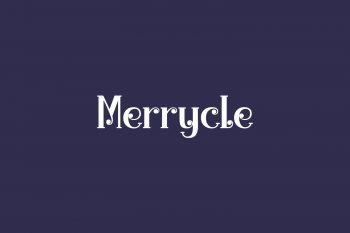 Merrycle Free Font