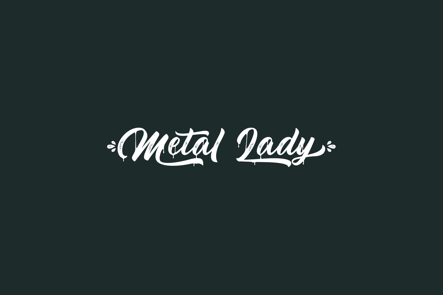 Metal Lady Free Font