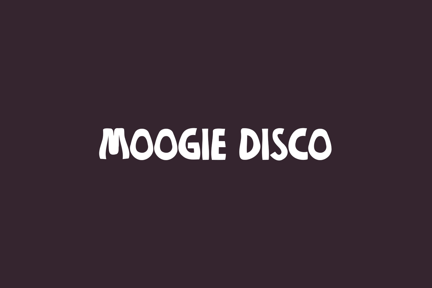 Moogie Disco Free Font