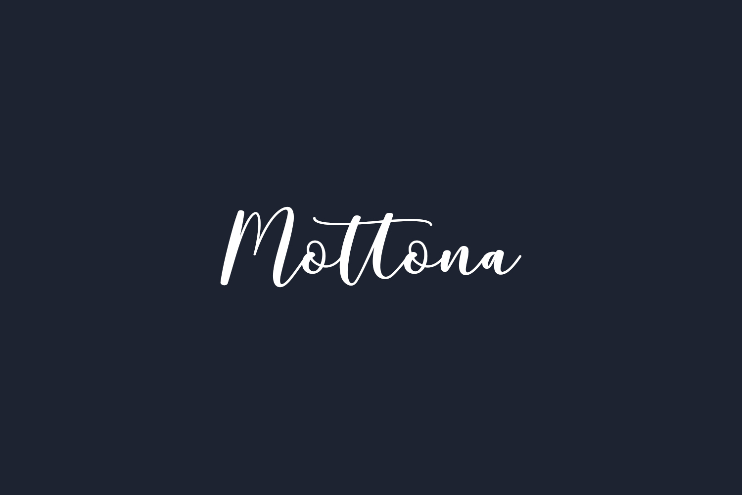 Mottona Free Font