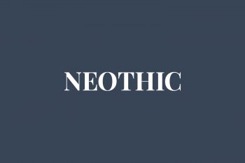 Neothic Free Font