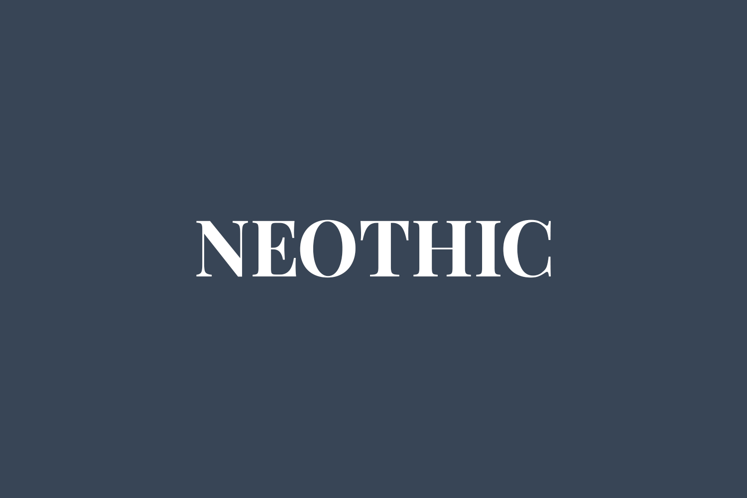 Neothic Free Font