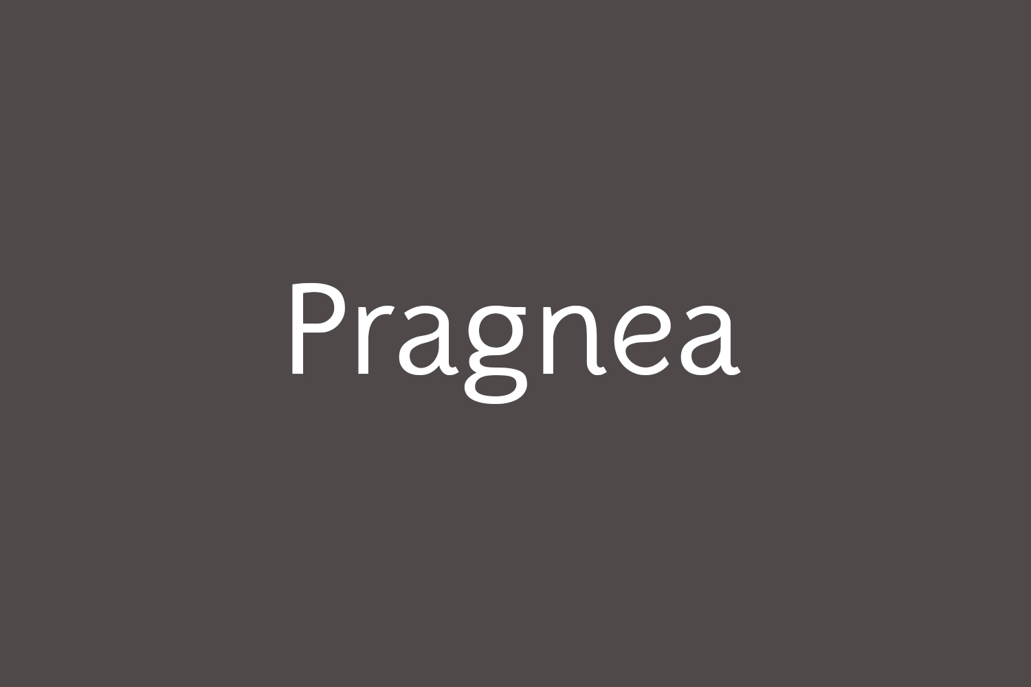 Pragnea Free Font