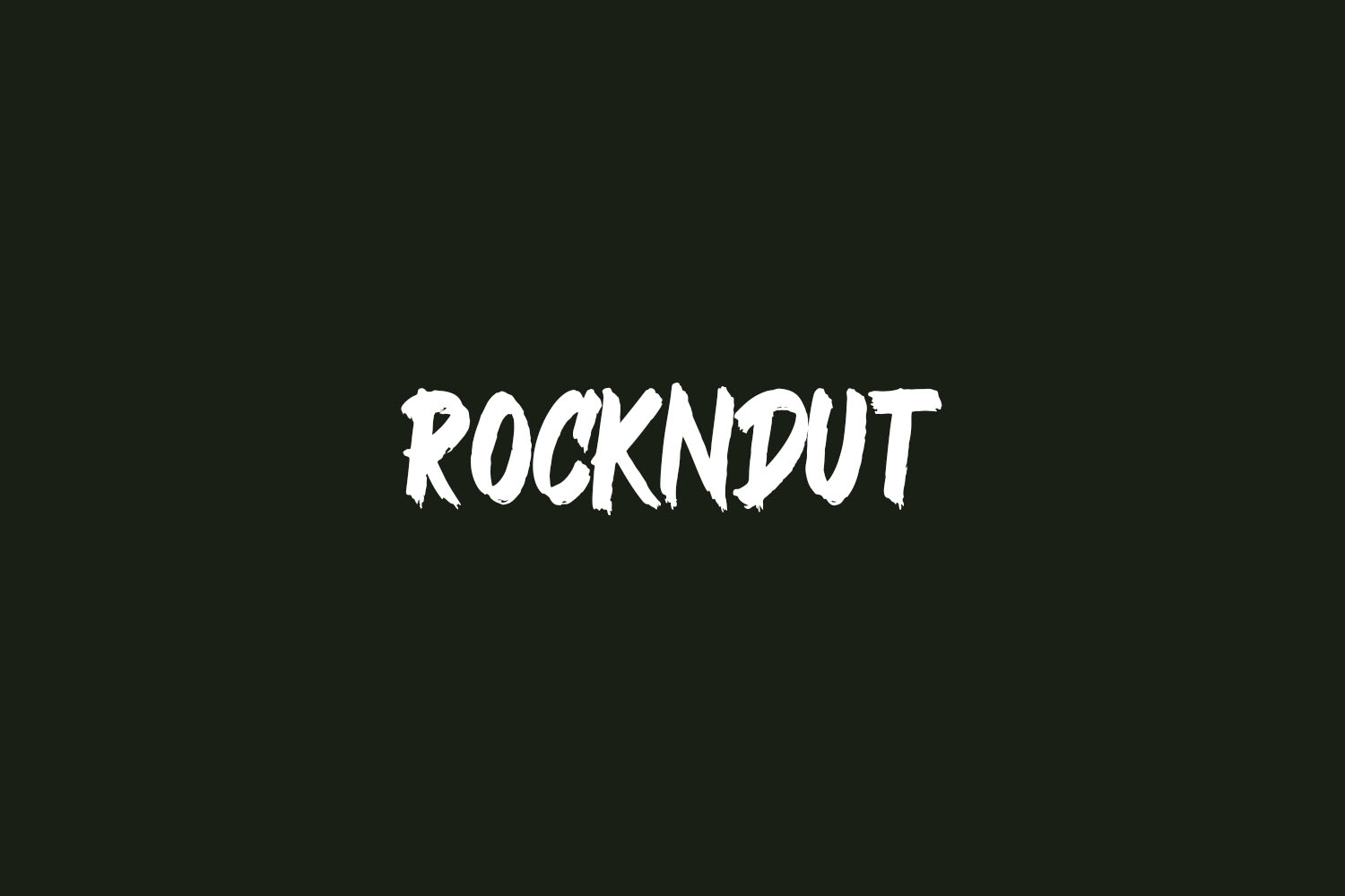 Rockndut Free Font