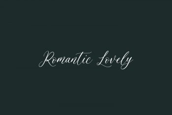 Romantic Lovely Free Font
