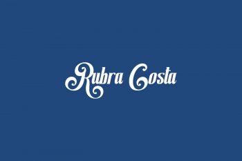 Rubra Costa Free Font