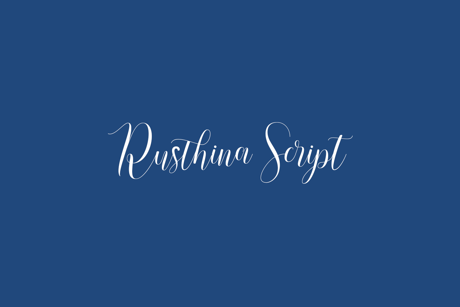Rusthina Script Free Font