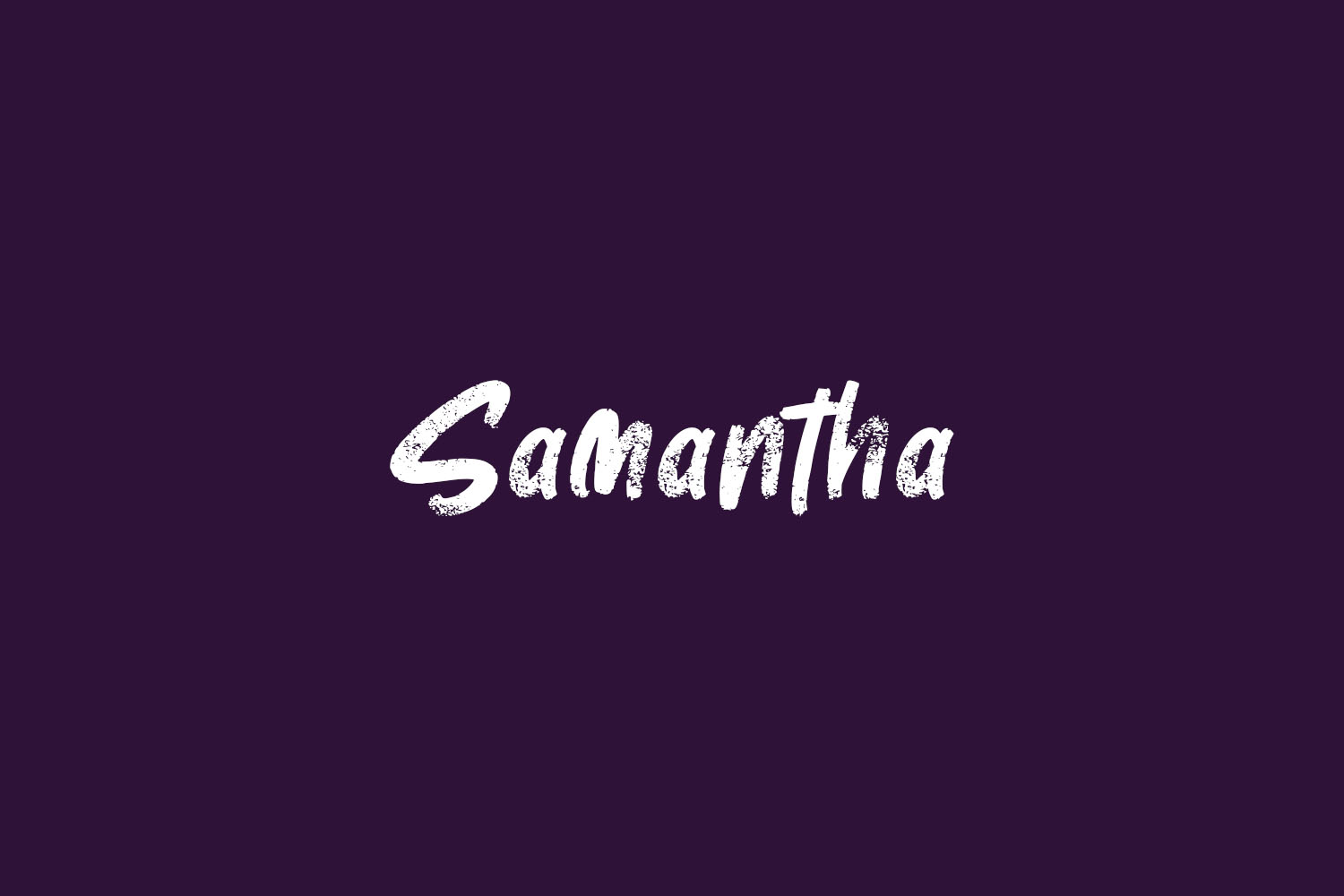 Samantha Free Font